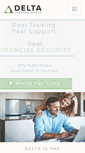 Mobile Screenshot of deltatradinggroup.com
